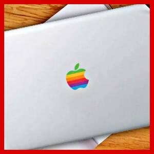 ★レア!即納★Apple エンブレム 転写 ステッカー カスタム ◆ 自然な仕上がりの透明タイプ Macbook Air/Pro 11 12 13 15 PC マックブック