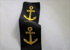 即決！海軍兵学校　襟章　当時物　未使用2枚（1組）予科練　零戦　仕官