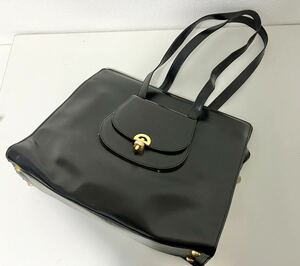 ★ CELINE セリーヌ トートバッグ イカリ金具 ブラック レザー ブランドバッグ ハンドバッグ