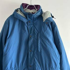 80s L.L.Bean エルエルビーン Penobscot Parka ペノブスコットパーカー ダウンパーカー L ナイロンシェル アウトドア 古着 ヴィンテージ