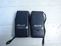  CASIO/カシオ　マイクロカセットテープレコーダー TP-35　2台セット　まとめて_画像2