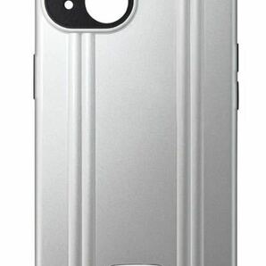 ●新品●送料込 ZERO HALLIBURTON iPhone14PLUS用 ゼロハリバートン シルバー A ポリカーボネイト製スマホケース Shockproof Case iPhone