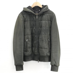 【中古】ARMANI COLLEZIONI パーカー 50 グリーン アルマーニ[249105057063]