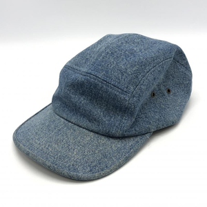 【中古】Supreme 15SS Denim Skate Logo Camp Cap キャップ ブルー シュプリーム[240024404694]