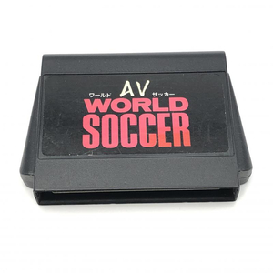 【中古】ハッカー AVワールドサッカー ファミコンソフト AV WORLD SOCCER【ソフトのみ】[240010406777]