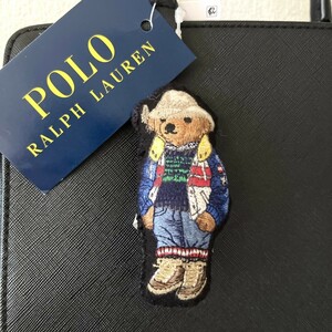 POLO ポロ ラルフローレン バッグ チャーム 新品 ポロベアー キーホルダー オーナメント 刺繍 ボーイ ブランド 新品 正規品 クマ ベア