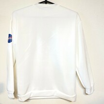 ベアー トレーナー ロングシャツ 長袖 日本未入荷 プレゼント パーカー 新品 NASA 宇宙飛行士 宇宙 裏起毛厚手 レディース ホワイト メンズ_画像4