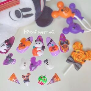 3D ハロウィンネイルパーツvol.2