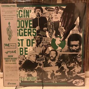 DIGGIN' GROOVE DIGGERS - BEST OF TRIBE - Selected By MURO V.A. LP 初回完全限定生産盤