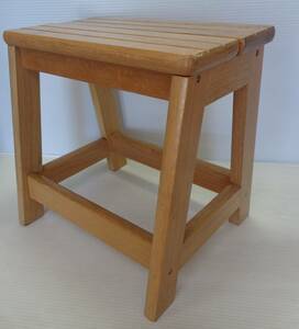 * wooden step‐ladder stool chair wood step pcs 1 step height 32cm stand for flower vase ornament pcs *