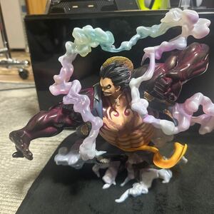 【中古】メガハウス P.O.P モンキー・D・ルフィ ギア 4 弾む男 ワンピース Portrait.Of.Pirates SA-MAXIMUM