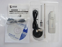 ★SANWA SUPPLY USBワンセグTVチューナー TGA-TV15 ジャンク品★_画像5