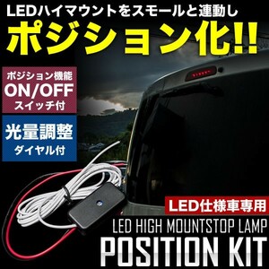 LED ハイマウント ストップランプ ポジション化キット シエンタ スペイド ポルテ ラクティス