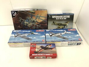 【同梱不可】【100】長期未使用品 アカデミー・タミヤ AH-64D アメリカ陸軍・No.56 イギリス空軍 他 5個セットプラモデル ※外箱汚れ有