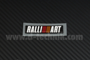 RALLI ART エンブレム Sサイズ W66mm×H16mm 三菱純正部品 ラリーアート