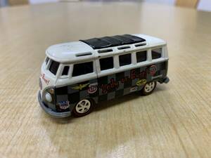 23W INDY 500 FAN BUS 激レア【グレー】JOHNNY LIGHTNING VW Type2 23W ジョニーライトニング VW Samba Bus アーリーバス 1/64 ルース 