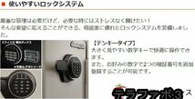 爆売り！金庫 1時間 耐火 56.6L A4 ファイル 縦横 テンキー式 トレイ2個 ダブグレー_画像5