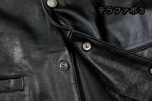 メンズレザー　ハレー　ジャーキン ベスト 本革　牛革　大きいサイズあり　バイクジャケット 　S～4XL_画像9