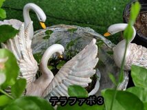 白鳥の庭の置物 庭園置物_画像7