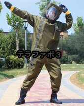 スズメ蜂 万全防護服 害虫駆除 つなぎ服 スズメバチ駆除用蜂防護服 プロキット 4つファン付 短靴 木登りやすい 通気性_画像2