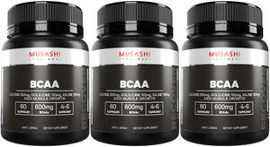 MUSASHI(msasi) muscle recovery -BCAA 60 Capsule x 3 piece set / amino acid /roisin/i Solo isin/ burr n/MUSCLE RECOVERY