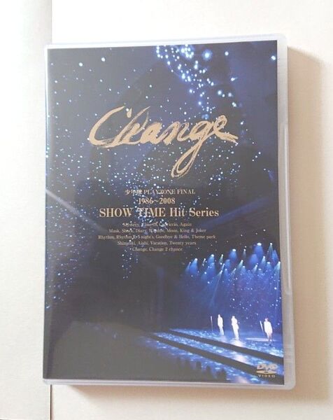少年隊 PLAYZONE FINAL 1986~2008 SHOW TIME Hit Series DVD 2枚組 Change