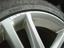 ◎H503 225/45R18 トヨタ クラウンアスリート純正 200系後期 アルミホイール4本 バリ溝 WM02 スタッドレス 2018年40週 8J×18+45★富山市_画像3