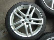 ◎H503 225/45R18 トヨタ クラウンアスリート純正 200系後期 アルミホイール4本 バリ溝 WM02 スタッドレス 2018年40週 8J×18+45★富山市_画像2