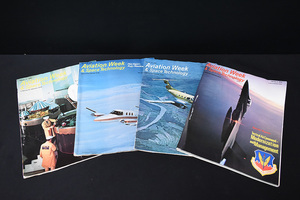 Aviation Week&Space Technology/米国版/航空・宇宙産業/雑誌/ボーイング社/1978年/2月/週刊/4冊/古雑誌/航空機/ミサイル/宇宙船/UKG2219