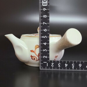 有田焼 小さな 急須 未使用 煎茶器 在銘 (ai49)の画像7