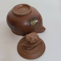 宝瓶　未使用　煎茶器　煎茶道具　急須　検:備前焼　萩焼　(ap59)_画像6