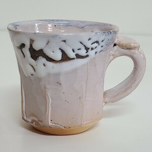 萩焼　渋谷泥詩　珈琲器　コーヒーカップ　未使用保管品(as33)