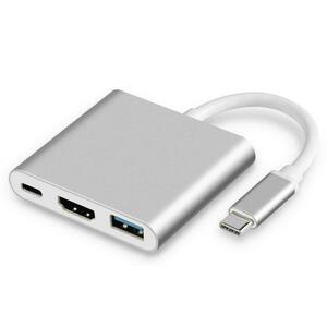 USB Type C HDMI変換アダプター 【2022最新】USB 3.0 4K解像度 高速PD充電1080P　switch テレビ出力 Mac対応