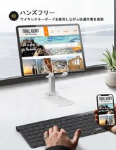 スマホ スタンド 卓上 すまほすたんど 高度調整 iPad/iPhone対応 折りたたみ式 携帯スタンド コンパクト 折り畳み式 滑り止め_画像4