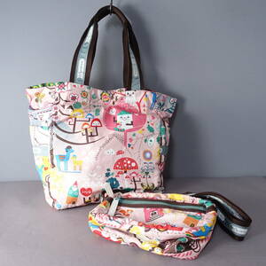 lesportsac/レスポートサック/トート/ミニショルダーセットバッグ/ピンク系/レディース