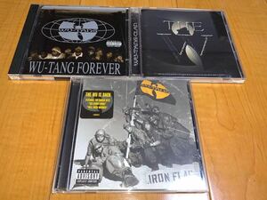 【中古CD】ウータン・クラン / Wu-Tang Clan アルバム3作品セット / Wu-Tang Forever / The W / Iron Flag