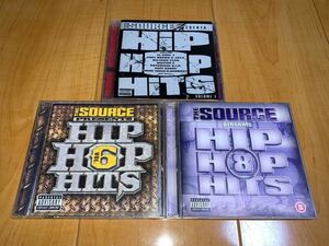 【輸入盤CD】V.A. / The Source Present Hip Hop Hits 3枚セット / Volume 1 / Volume 6 / Volume 8