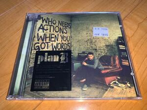 【即決送料込み】Plan B / プラン B / Who Needs Actions When You Got Words 輸入盤未開封CD