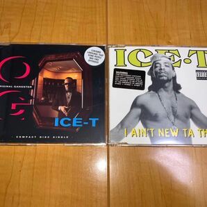 【輸入盤CD】Ice-T シングル2枚セット / アイス-T / O.G.: Original Gangster / I Ain't New Ta This / G-RAPの画像1