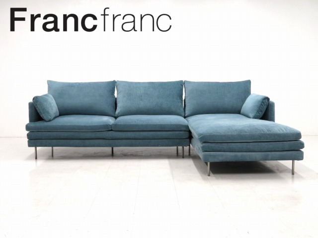 Yahoo!オークション -「francfranc フランフラン ソファ」(家具