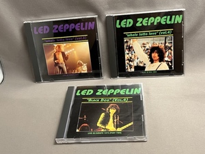 【CD　3点セット 帯付き 】Led Zeppelin / Black Dog vol.4 /whole lotta love vol.3 vol.4 (Live in Europe 1975/ USA 1969/ Europe 1969)