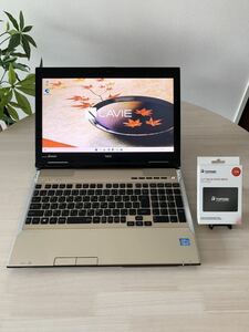 新品SSD1TB(1000GB) 新品メモリ16GB Core i7 LL750/L 最新 Windows11 Office2021 Webカメラ Blu-ray NEC LAVIE LL750 中古 1円