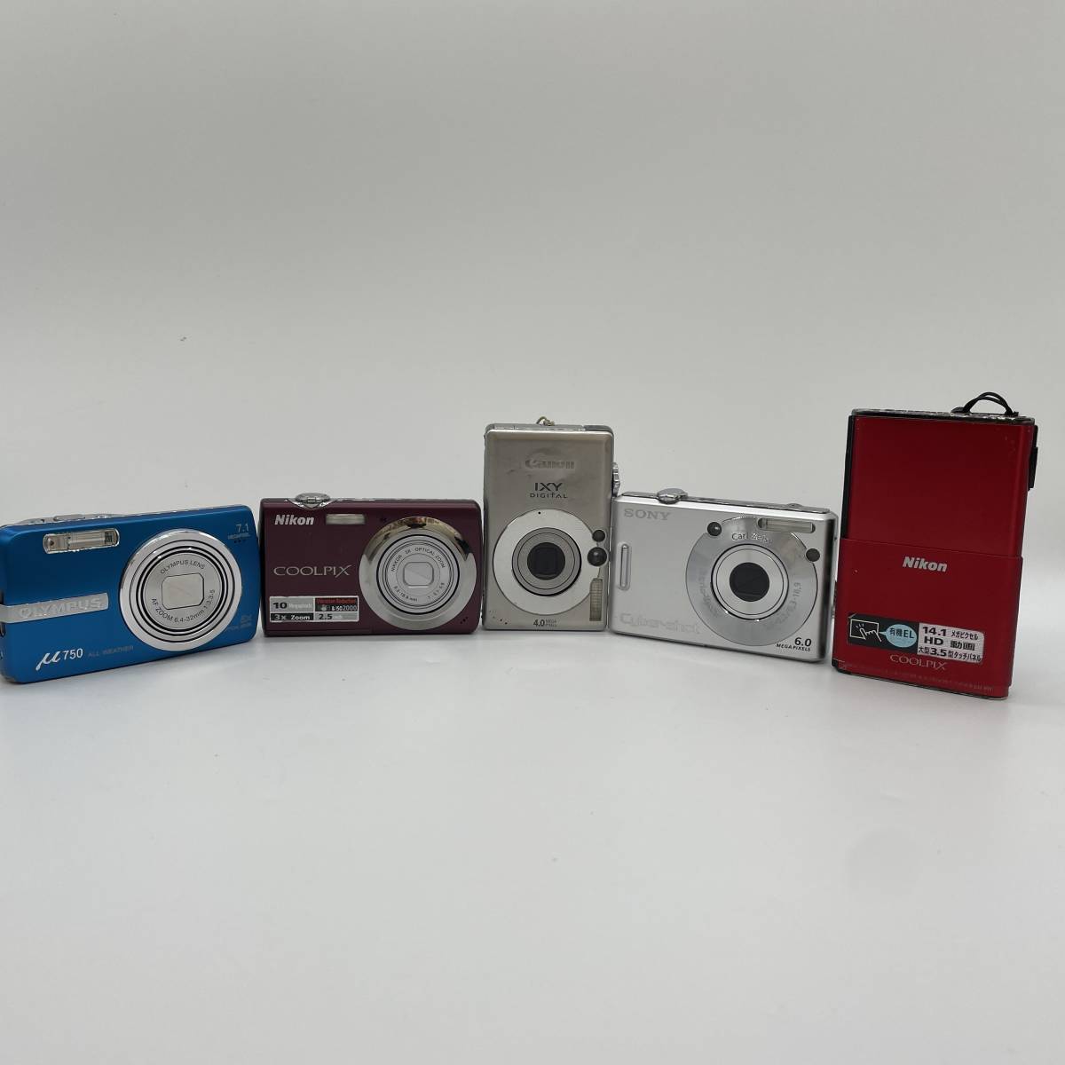 ヤフオク! - 現状品 デジカメまとめ OLYMPUS カシオ CASIO...