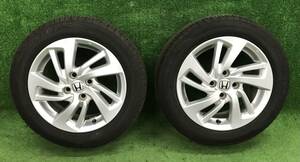 [ MAW-129 ] フィット ハイブリッド GP5 タイヤホイール2本 [ 185/60R15 ] 15×6J 50