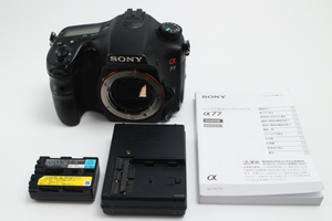 4292- ソニー SONY デジタル一眼 α77 ボディ SLT-A77V 実用品