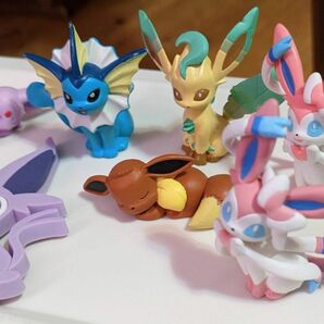 ポケモン イーブイフレンズ ブイズ ニンフィア シャワーズ エーフィ リーフィア フィギュアラバー ストラップ まとめて セット