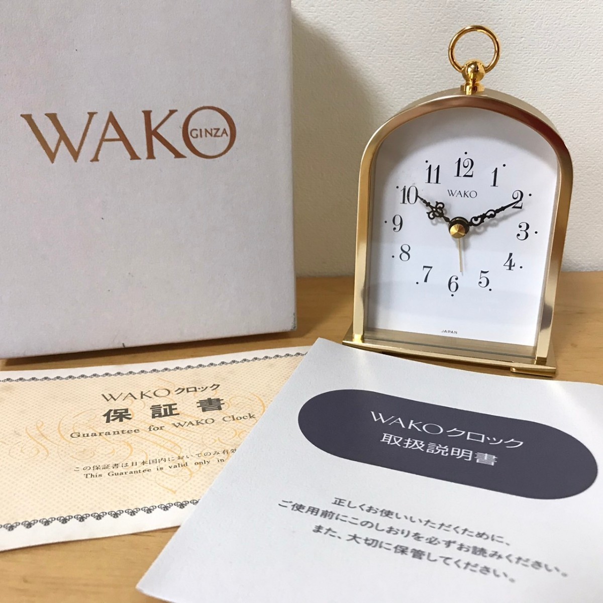 Yahoo!オークション -「和光 wako 時計」(家具、インテリア) の落札 