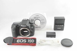 [美品] Canon キャノン EOS 70D デジタル一眼レフカメラ #0455A