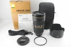 [美品] NIKON ニコン AF-S NIKKOR 24-70mm f/2.8 E ED VR #0454