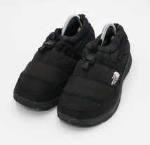 ノースフェイス THE NORTH FACE NF51985 24cm ヌプシ トラクション ライト モック 4 ブラック BLACK ブーツ アウトドア キャンプ USED品_画像1